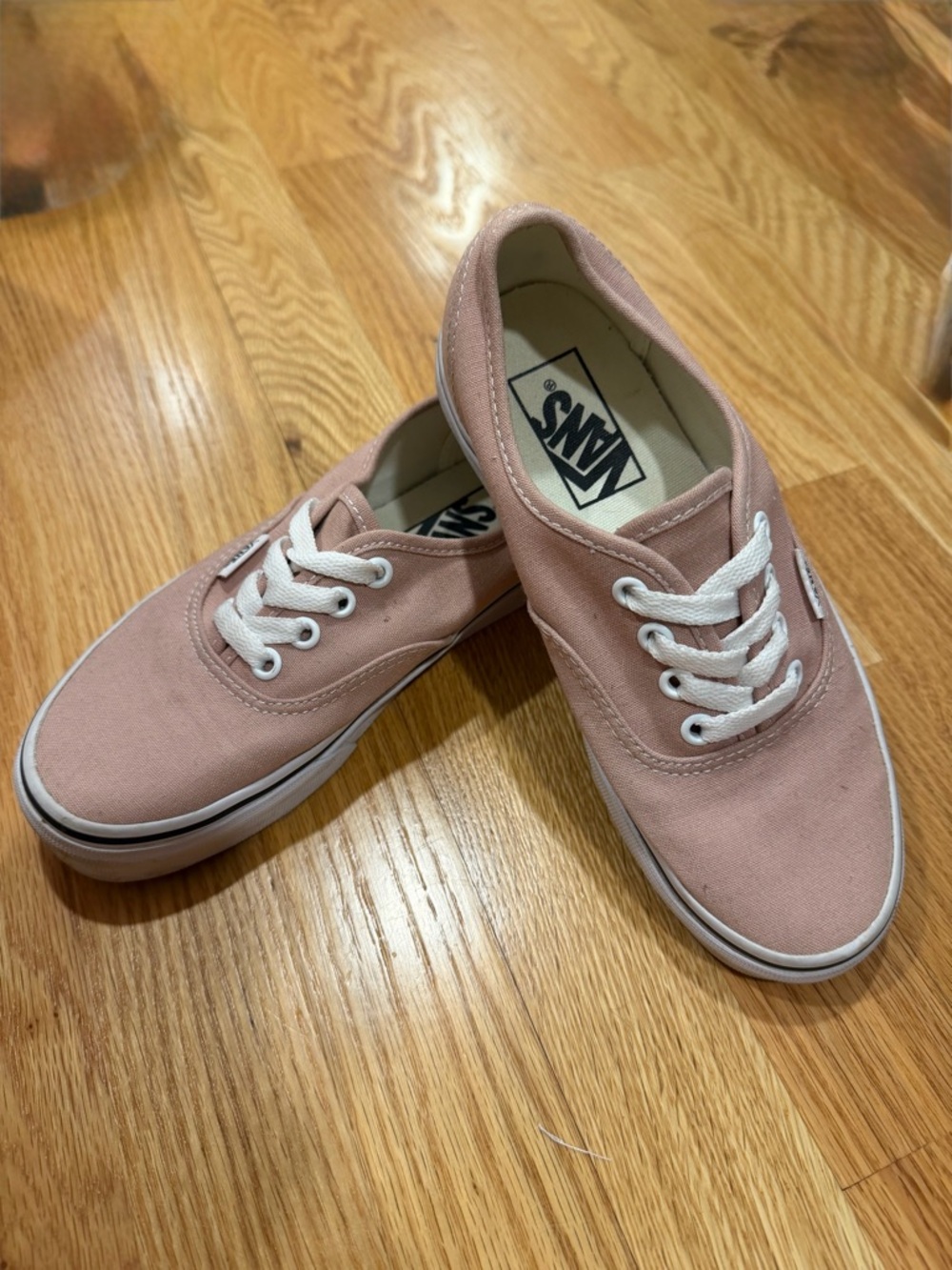 Vans Authentic Low-Top Sneakers in Blush Pink